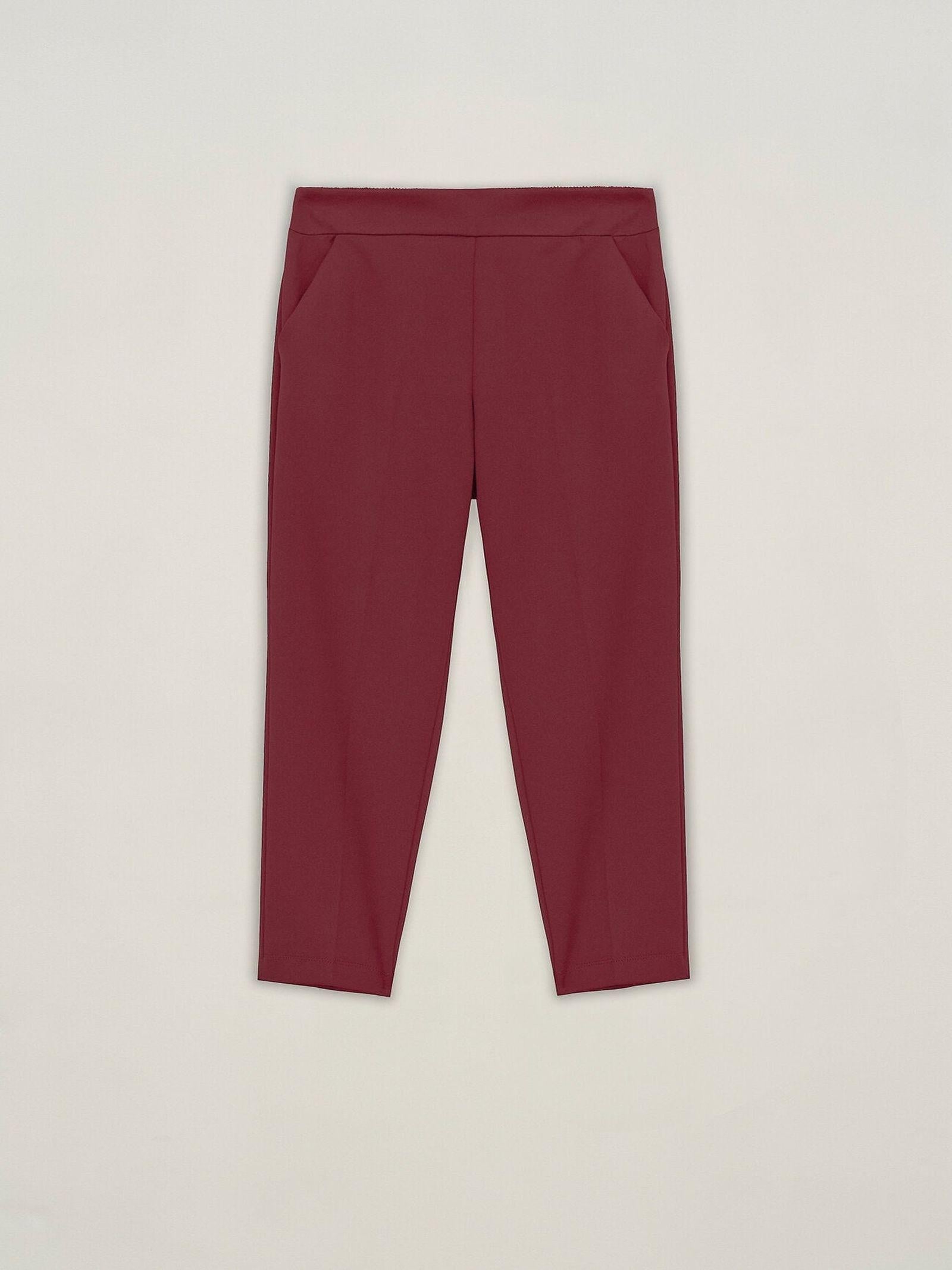 Pantalone slim fit in jersey tecnico PILI22 D1 28 CARLA G. 