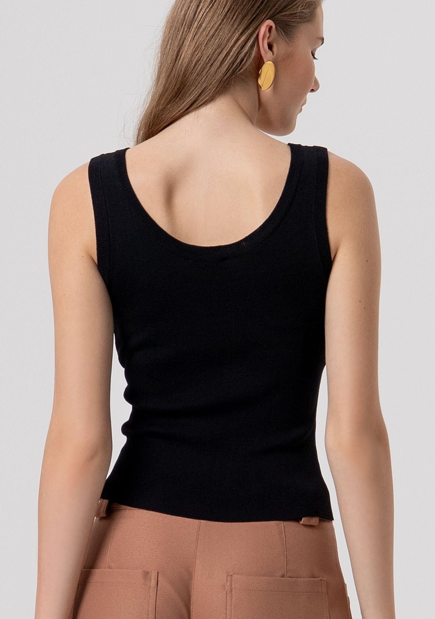 Top con strass - Fracomina FR26ST4005K524R9 053 FRACOMINA 