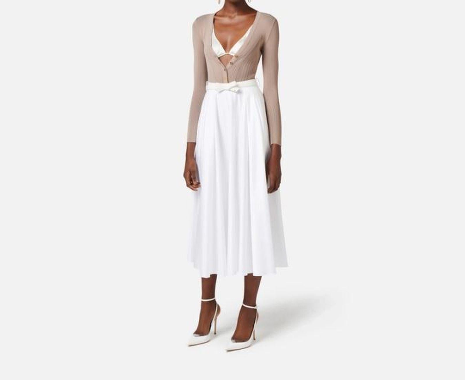 Maglia con cuore - Elisabetta Franchi MK58B51E2 DC4 ELISABETTA FRANCHI 