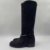Stivale con dettaglio equestre - Ofelia 2904 MORO OFELIA 
