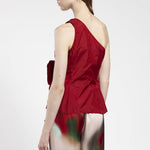 Top con rosa taffetas VIDO15D8 28 CARLA G. 