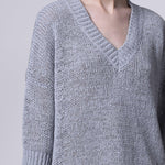 Maglia scollo a V boxy - Roberto Collina 261FXA41022 88 ROBERTO COLLINA 