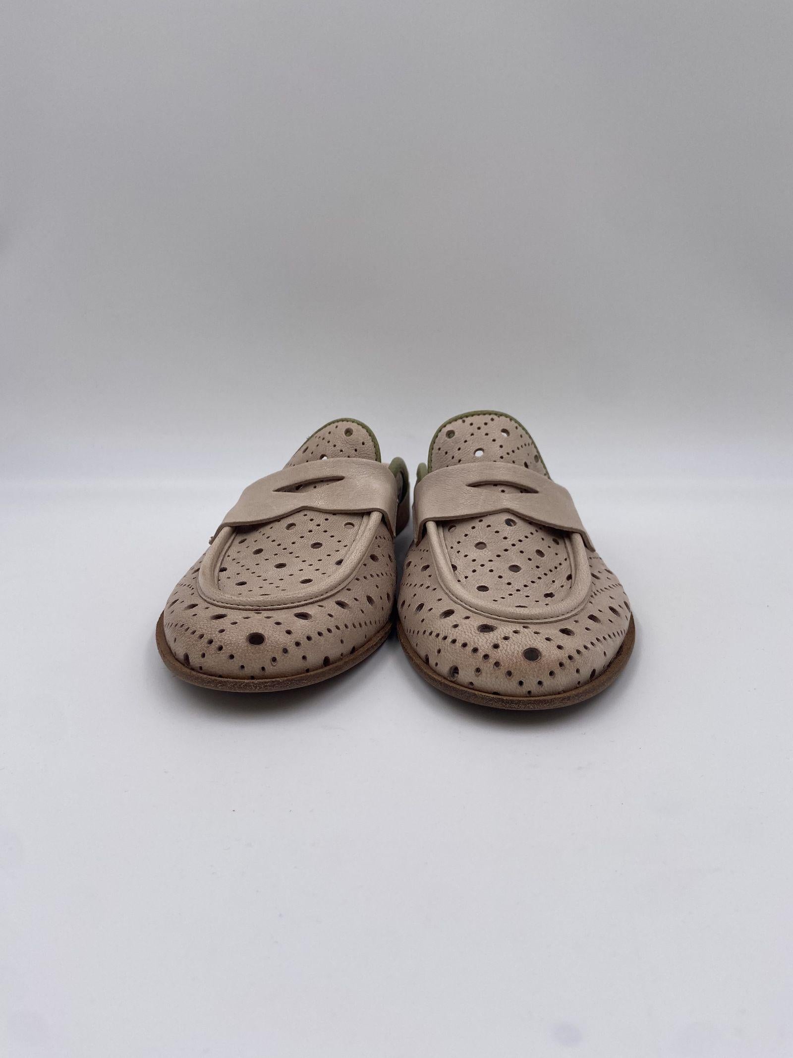 Sandalo traforato 612 BEIGE CHIARINI 