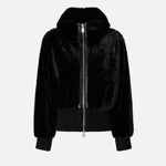 Giubbotto bomber pelliccia 105399A2PI Z99 PINKO 