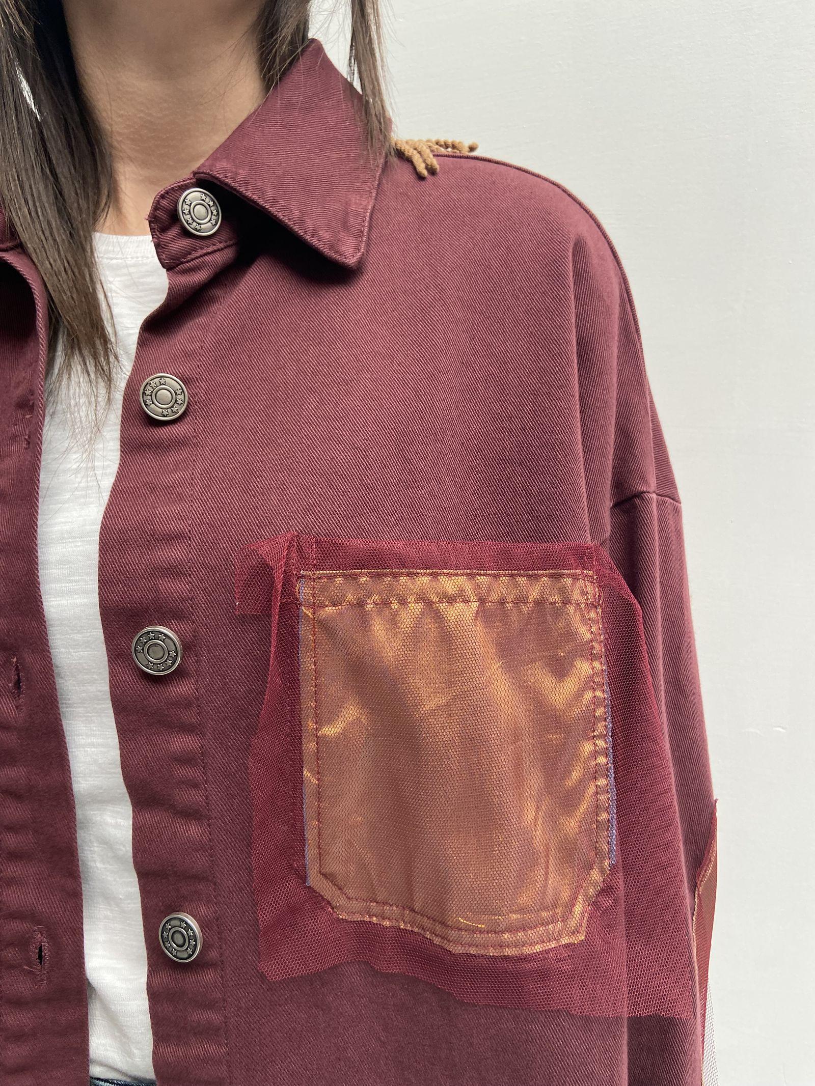 Camicia customizzata - Ofelia GIOIA BORDEAUX OFELIA 