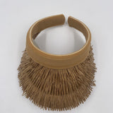 Visiera con frange - Ofelia YM0899 TAUPE OFELIA 