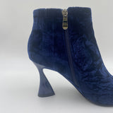Tronchetto in velluto - Jeannot PJ584C BLU JEANNOT 