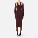 Abito con snake gioiello - Elisabetta Franchi AM11S56E2 EA4 ELISABETTA FRANCHI 