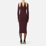 Abito con snake gioiello - Elisabetta Franchi AM11S56E2 EA4 ELISABETTA FRANCHI 