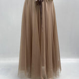 Gonna lunga in tulle