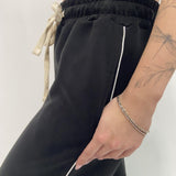 Pantalone gamba ampia Z6034 NERO OFELIA 