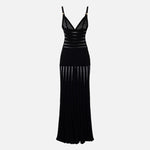 Abito Red Carpet con trasparenze AM40Q51E2 110 ELISABETTA FRANCHI 
