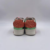 Sneakers argento arancio e verde F066-0203 ROSAVERDE CLJD 