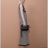 Abito in tricot a righe - Maite MS2616002 20N MAITE 