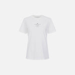 T-shirt con stampa lettering MA63D56E2 270 ELISABETTA FRANCHI 