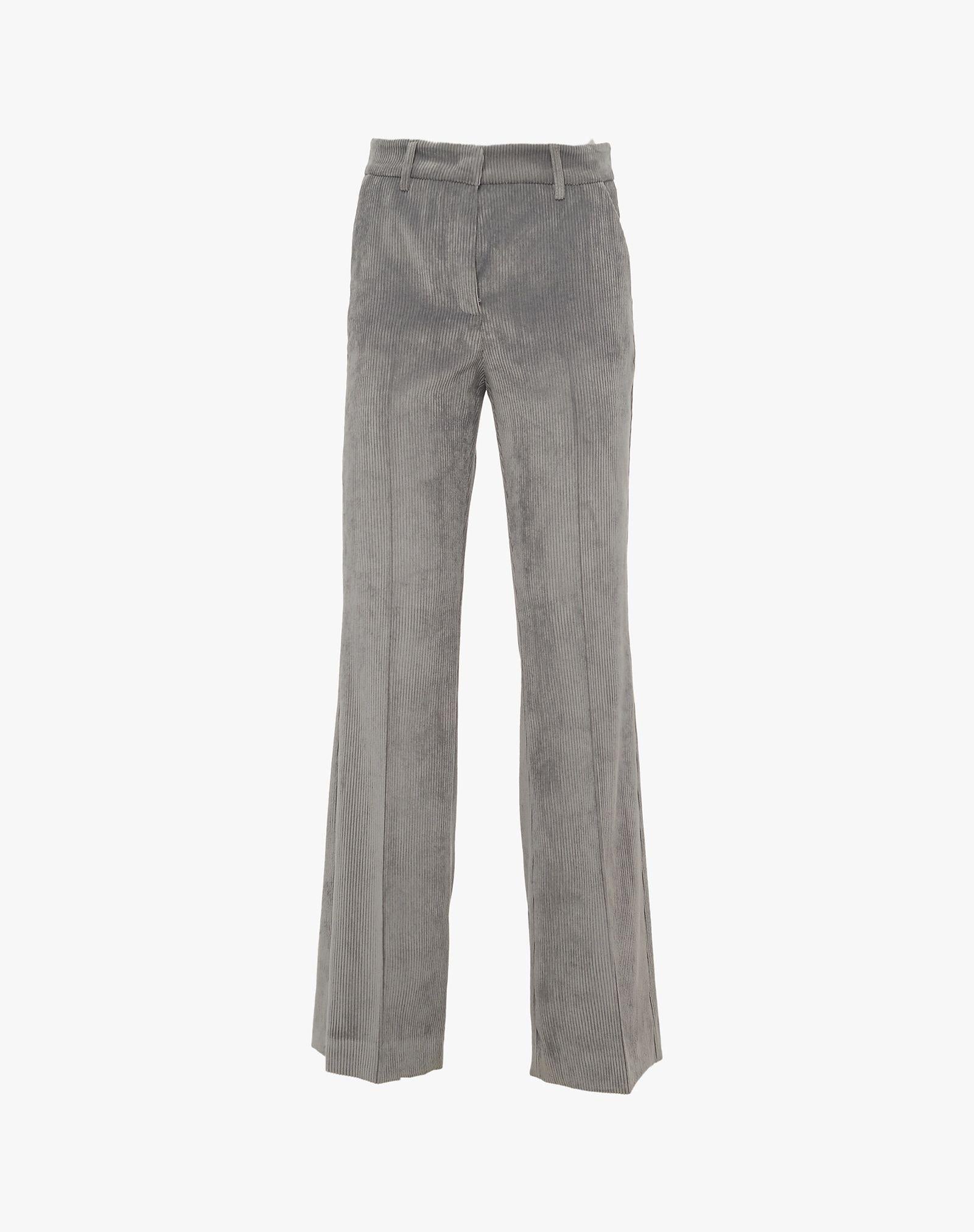 Pantalone flare in velluto P093PU MG826 MANILA GRACE 