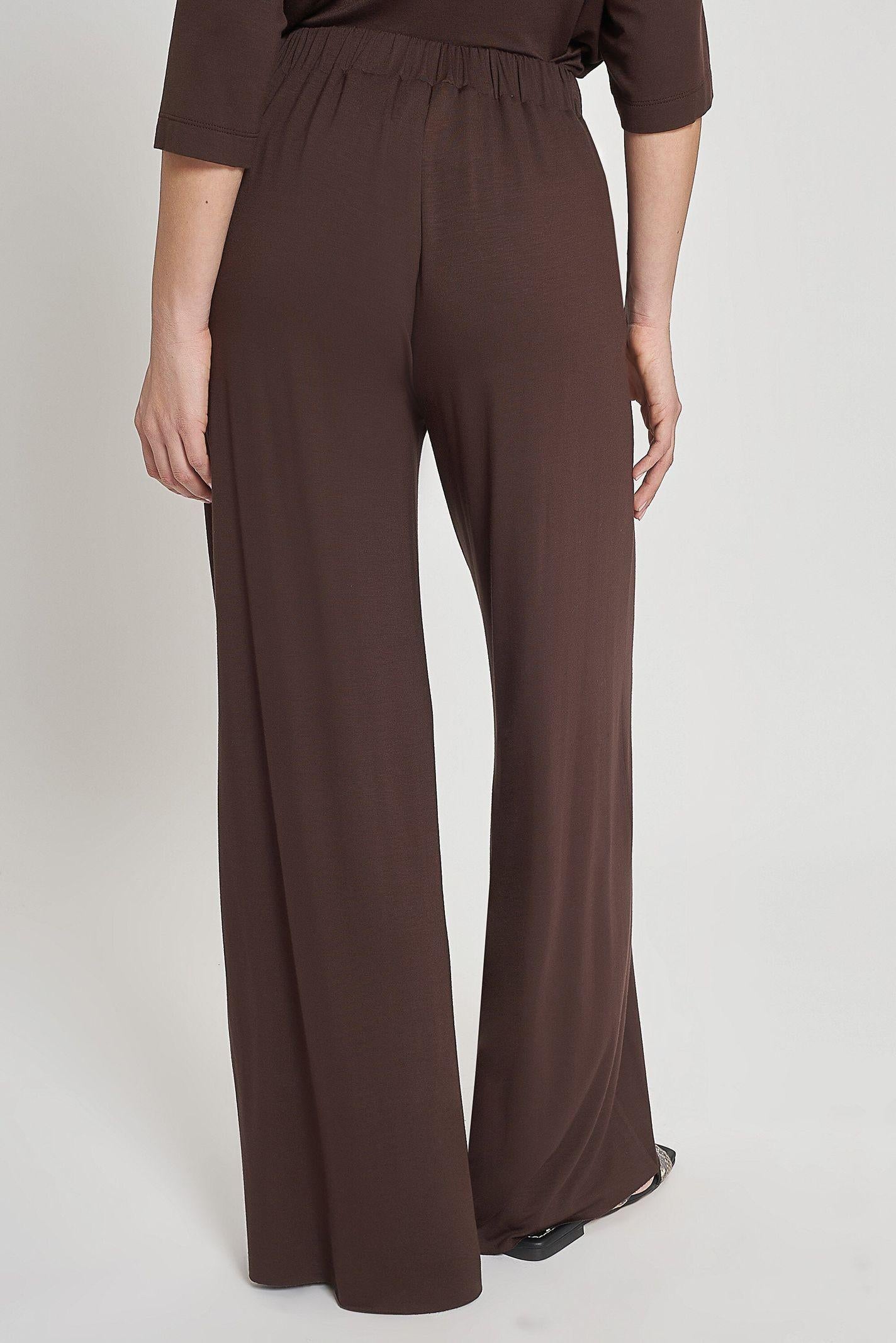 Pantalone largo in jersey - Carla G PAES20D6 09 CARLA G. 