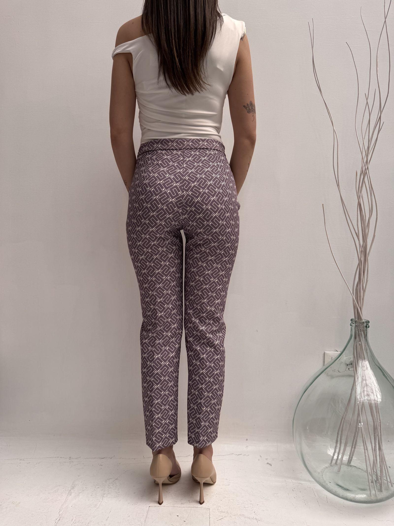 Pantalone logato - Elisabetta Franchi PA00636E2 BJ7 ELISABETTA FRANCHI 