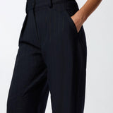 Pantalone ballon fit gessato 105707A2QY EZ1 PINKO 