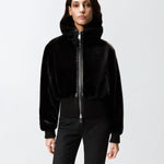 Giubbotto bomber pelliccia 105399A2PI Z99 PINKO 