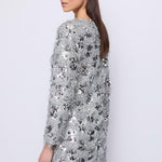 Abito con frange e paillettes 521FD14001 2045 GAUDI' 