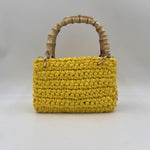 Borsa Meteora Chica Handmane METEORA SS23 GIALLO CHICA 