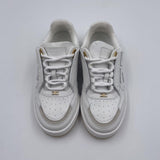 Sneakers in pelle con logo