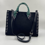 Borsa Apache nera 1481 NERO RUE MADAM PARIS 