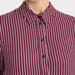 Camicia a righe DR54SCFW25 B95F RAGNO 