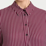 Camicia a righe DR54SCFW25 B95F RAGNO 