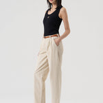 Pantalone carrot in velluto FP25WVD014W56701 508 FRACOMINA 