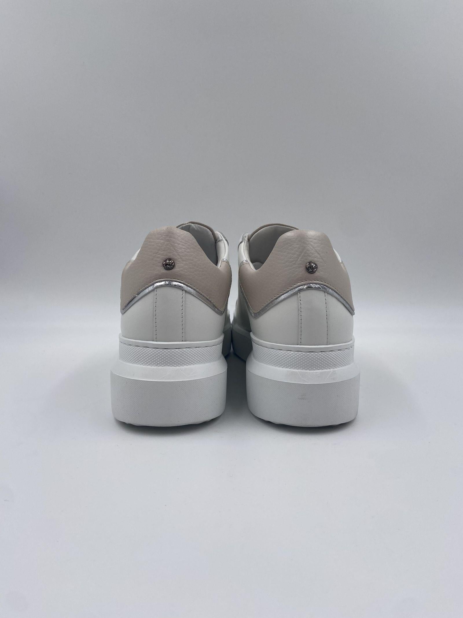 Sneakers  bianco e beige - Ed Parrish CKLD SW12 BIANCOBEIGE ED PARRISH 