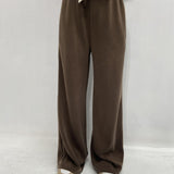 Pantalone gamba ampia Z6034 VERDE OFELIA 