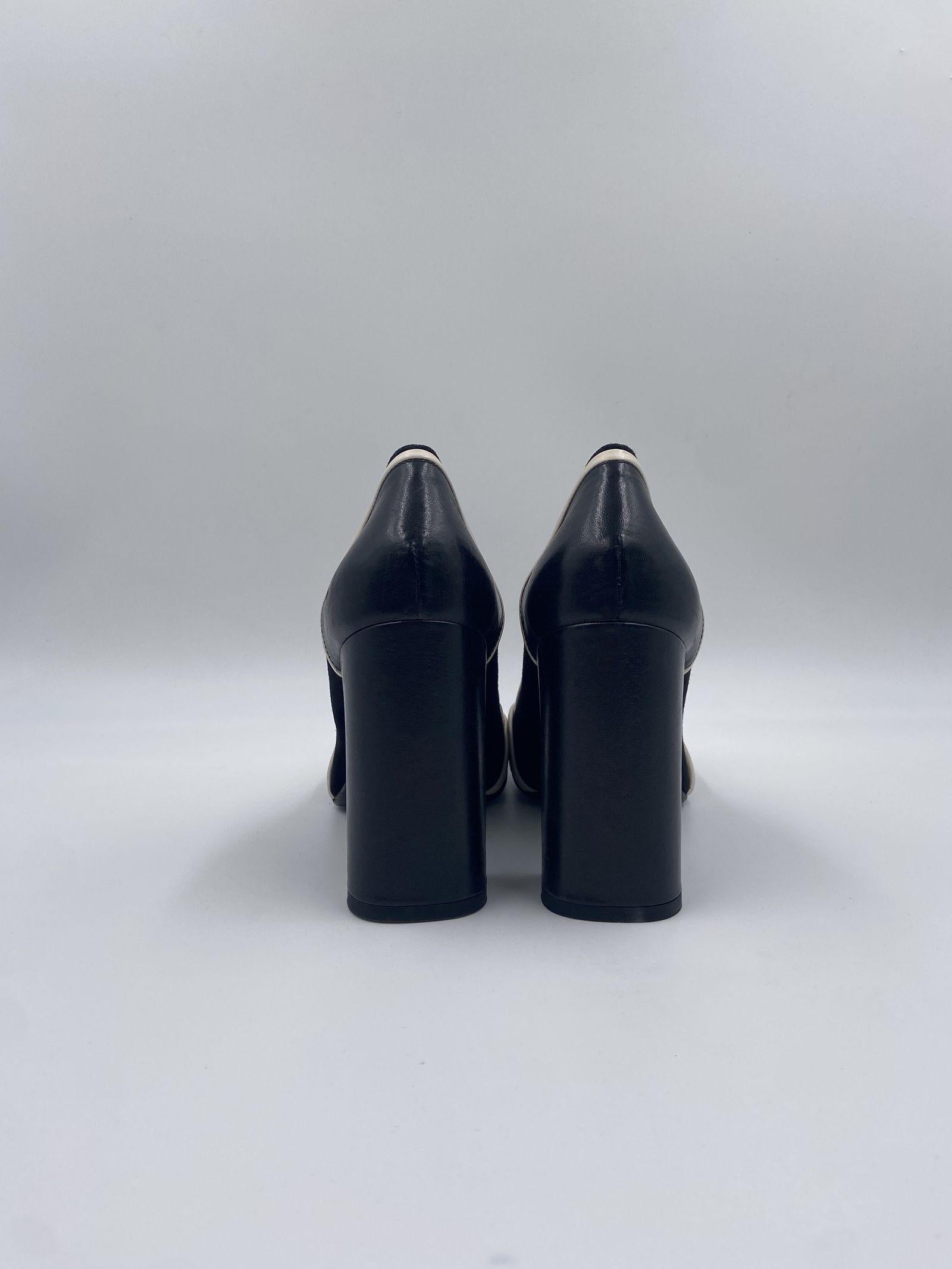 Dècolletè bicolore - Ofelia H1331 NERO OFELIA 