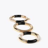 Pack braccialetti con elementi acrilici