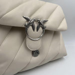 Borsa grande con maxi trapuntatura obliqua 100037- A0F2Z14O PINKO 