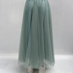 Gonna lunga in tulle MK04.015 ACQUAMARINA OFELIA 