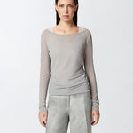 Maglia in garza leggera 104653-A2CL IIA PINKO 