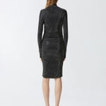 Gonna a matita con strass 104454-A288 Z99 PINKO 