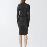 Gonna a matita con strass 104454-A288 Z99 PINKO 