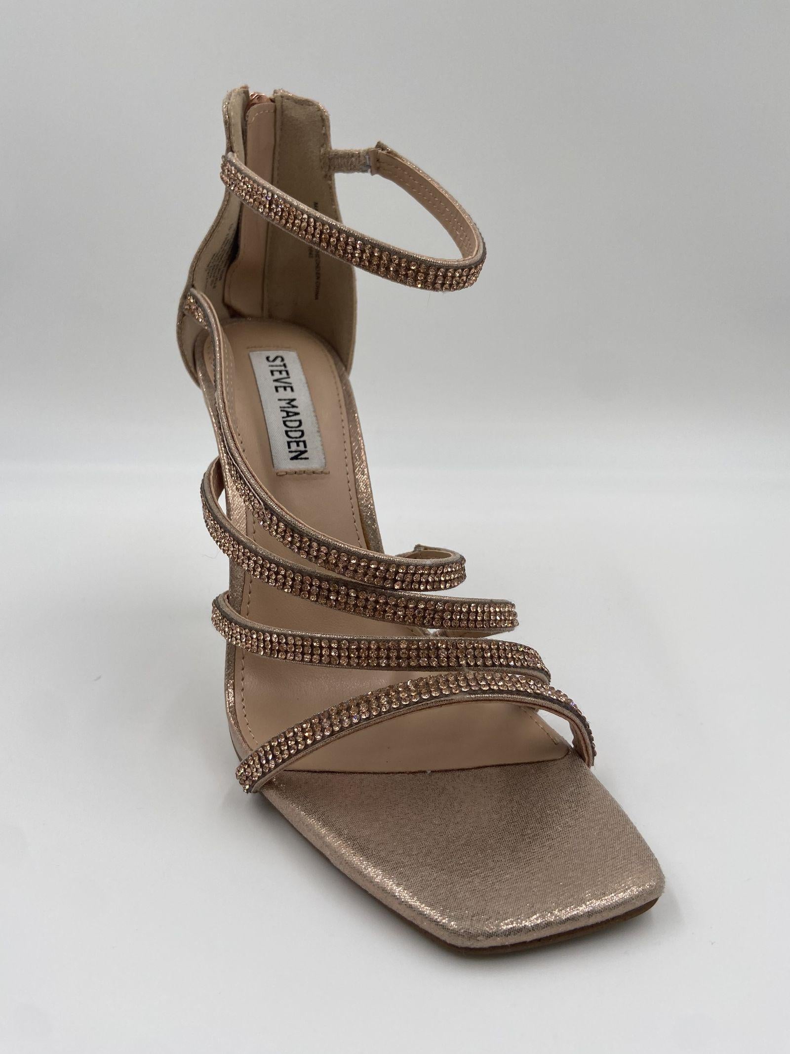 Sandalo Caviar con strass SMSCAVIAR ROSA STEVE MADDEN 