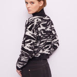 Maglia dolcevita animalier 421BD53029 425032-01 GAUDI' 