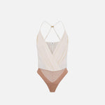 Body in georgette - Elisabetta Franchi BO01461E2 193 ELISABETTA FRANCHI 