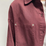 Camicia customizzata - Ofelia GIOIA BORDEAUX OFELIA 