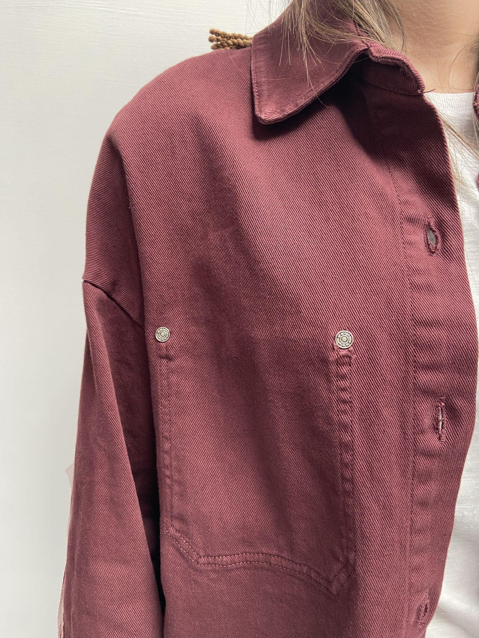 Camicia customizzata - Ofelia GIOIA BORDEAUX OFELIA 