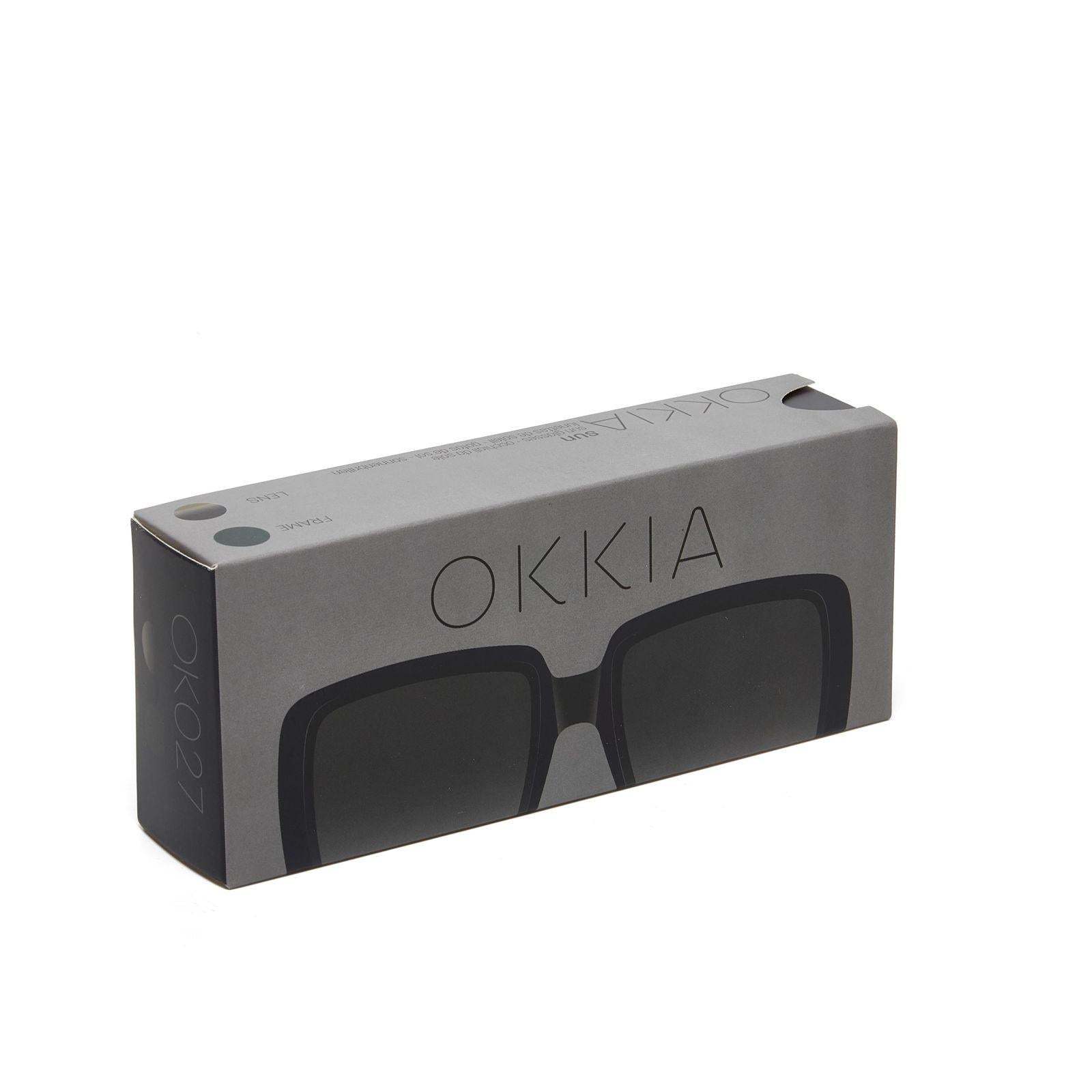 Occhiale da sole Alessia 0K027BK GRIGIO OKKIA 