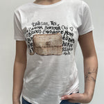T-shirt con stampa TS315 BIANCO TOP-TEE 