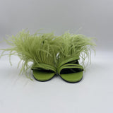Sandalo con piume 8X0034 L044G532 PATRIZIA PEPE 