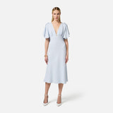 Abito con smerlo ricamato - Elisabetta Franchi AB76852E2 A28 ELISABETTA FRANCHI 