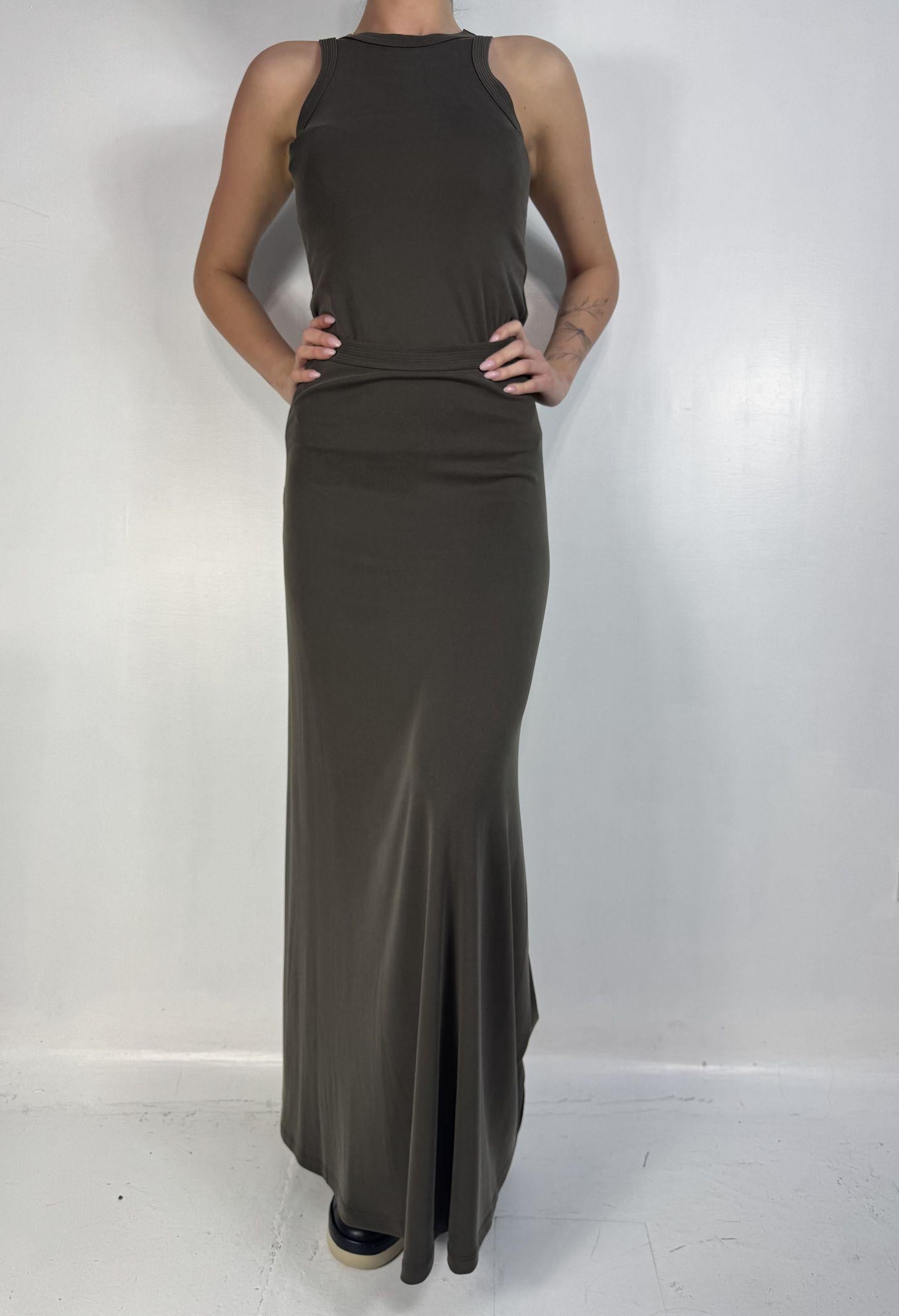 Gonna lunga con elastico - Eleh SS260073 GRIGIOFANGO ELEH 